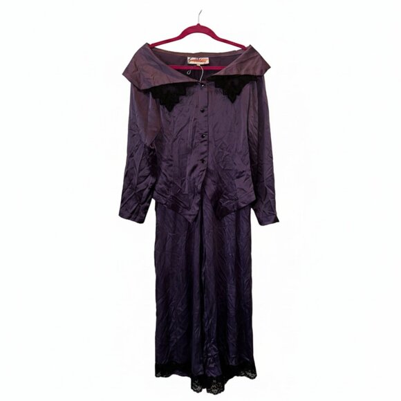 Sue Wong silk off shoulder lace top (part of a set) - Picture 1 of 5